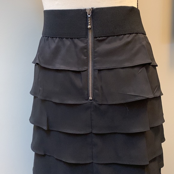 ALFANI ruffle layered skirt - Picture 2 of 5